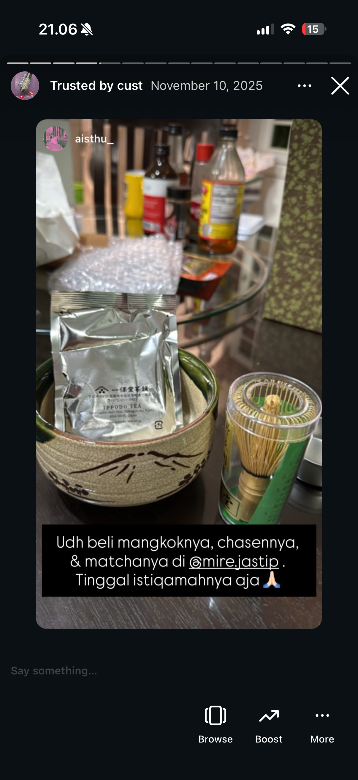 Testimoni pelanggan 5